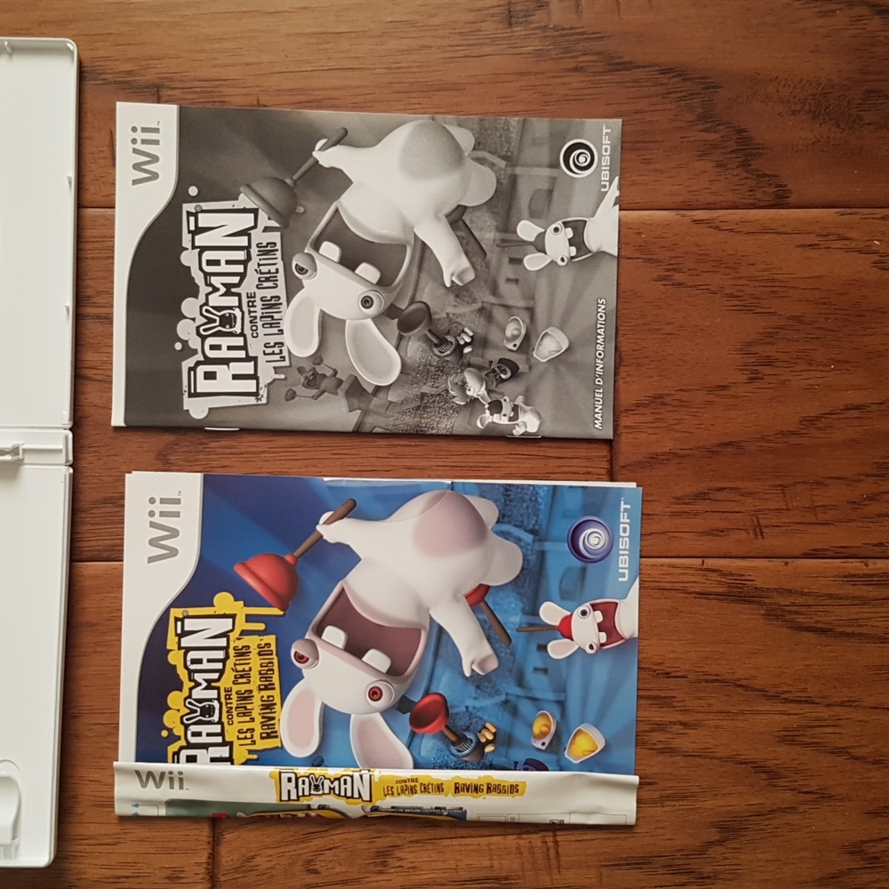 Rayman Raving Rabbids Wii Video Game - Picture 3 of 7